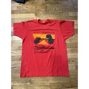 Vintage Williamston Jubilee 8k T-Shirt Michigan Red 1985 Retro L Screen Stars